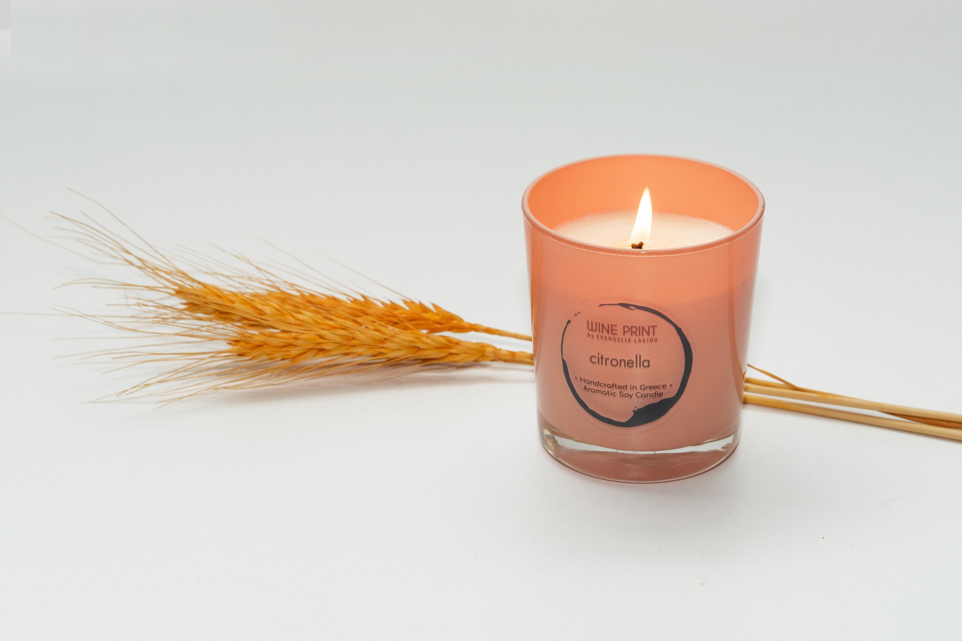 Citronella Coral ceramic cup